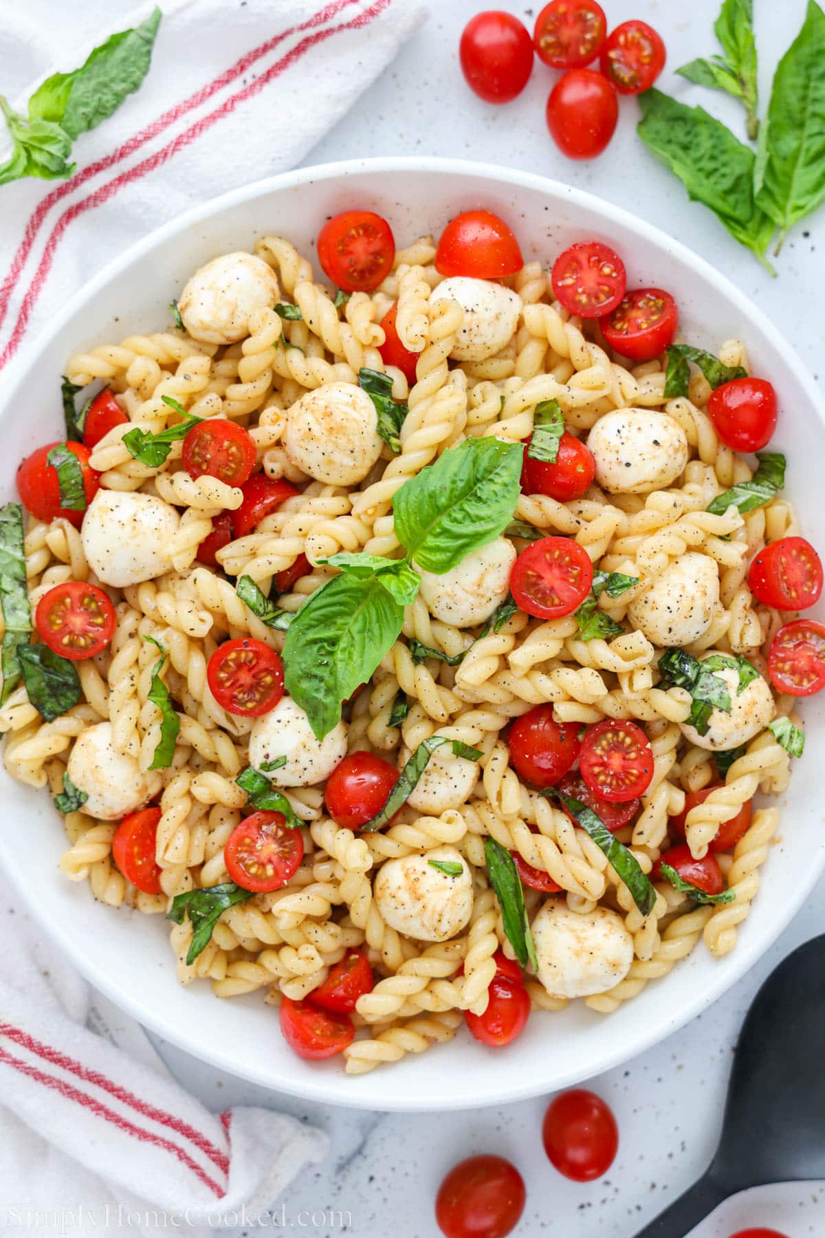 Caprese Pasta Salad – Simply Home Cooked