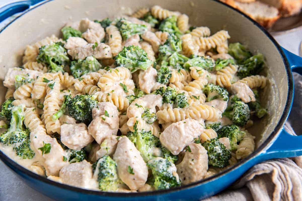 Chicken Broccoli Alfredo | Valerie’s Kitchen