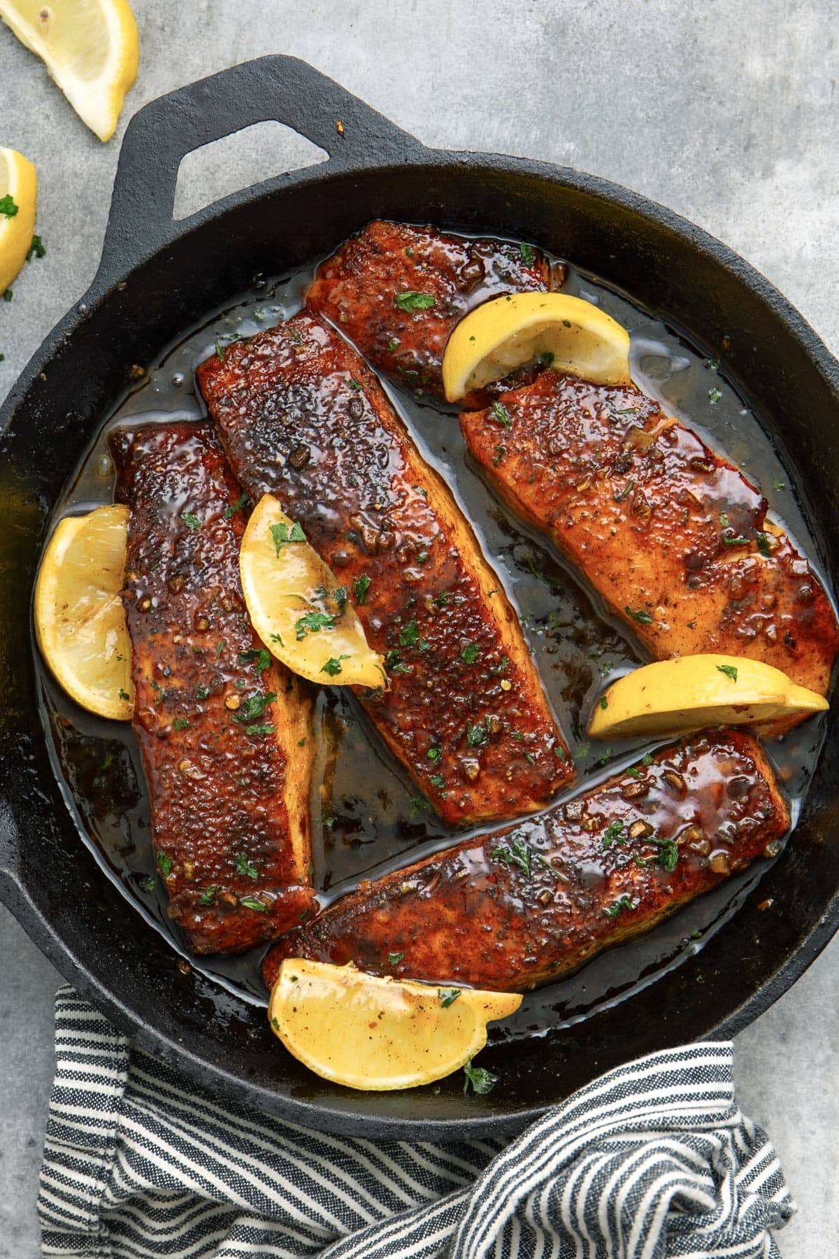 Honey Glazed Salmon – The Cooking Jar