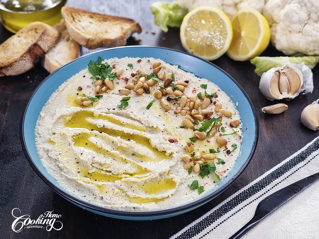 Roasted Cauliflower Hummus – Home Cooking Adventure