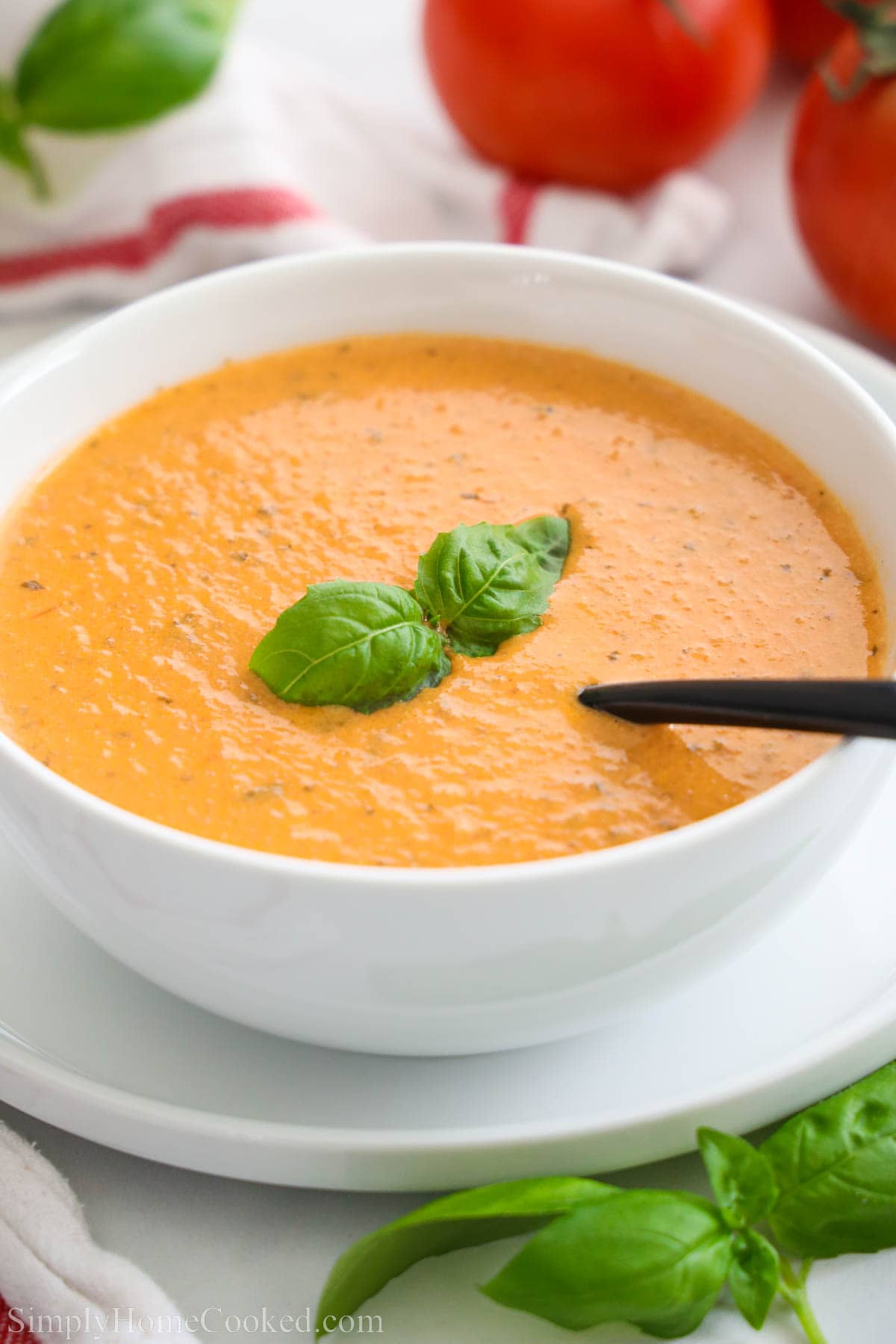 Tomato Basil Soup – Simply Home Cooked